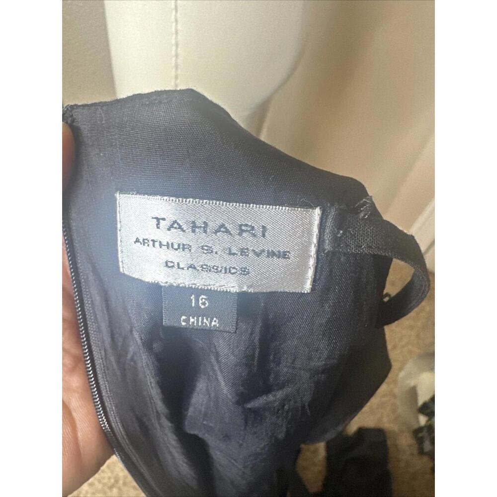 Tahari   Classic Career Black  Dress‎ size 16 - Picture 8 of 8